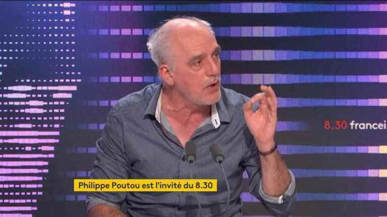 “What is happening” on the spot “is the example to follow”, for Philippe Poutou, presidential candidate of the NPA