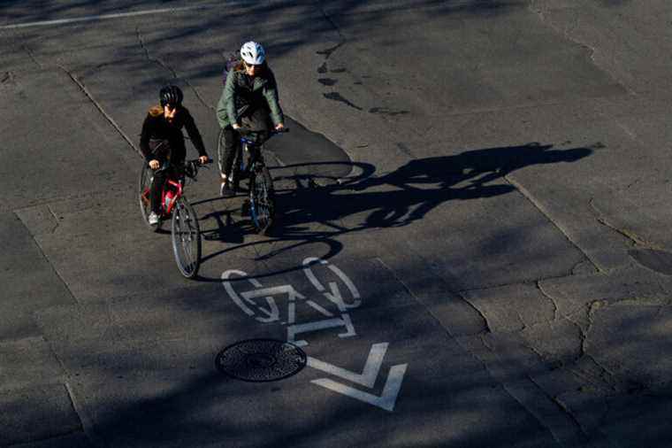 Where is the bike going in Montreal, Madame Plante?