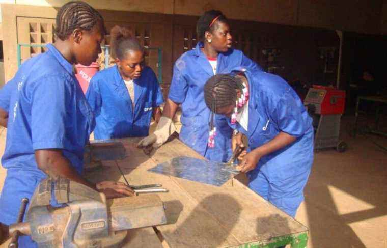 Women in Burkina Faso aim to integrate a still predominantly male labor market