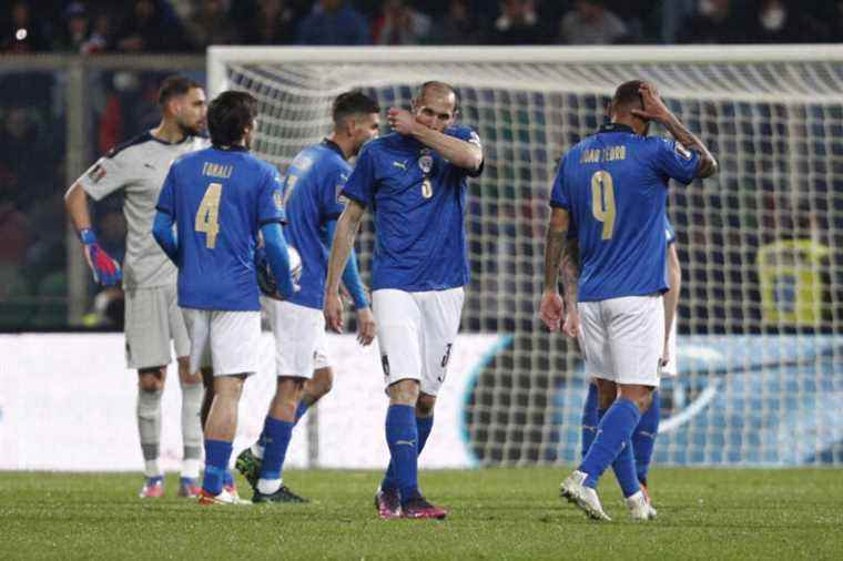 World Cup 2022 |  Italy are eliminated by North Macedonia