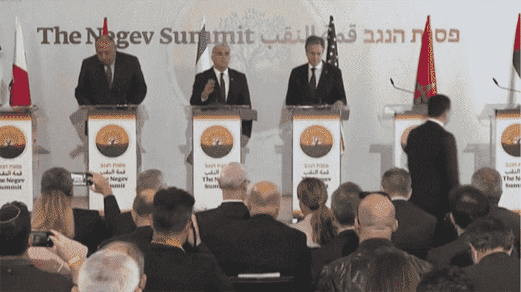 a Negev summit without the Palestinians