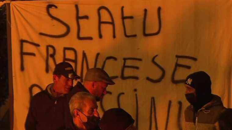 a movement of anger rumbles throughout Corsica