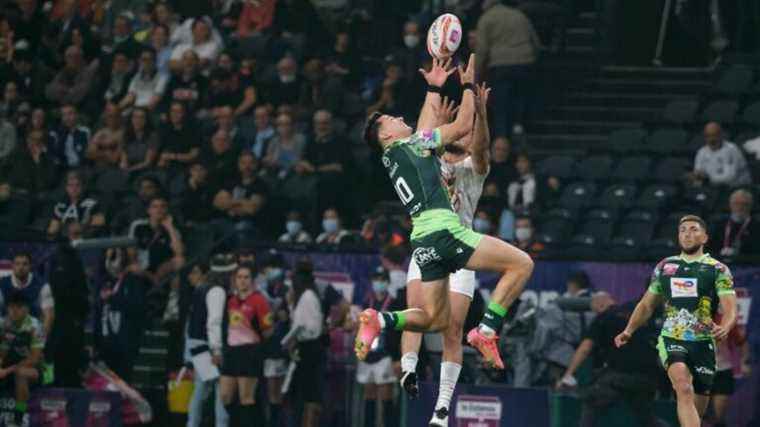 a stage of the French rugby sevens championship in Pau this summer