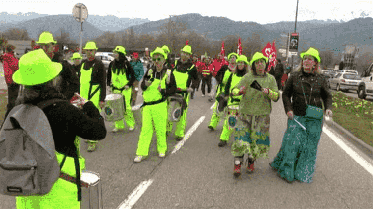 climate protests across France