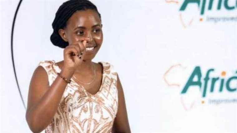 first deaf contestant, Jeannette Uwimana, wants to promote sign language