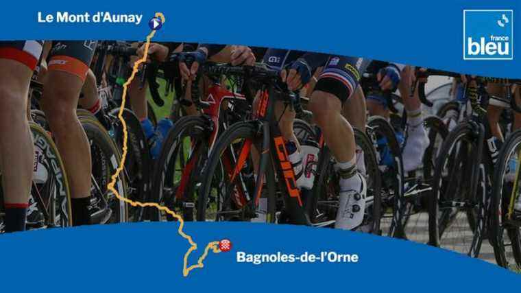 follow the 5th stage between Les-Monts-d’Aunay and Bagnoles-de-l’Orne