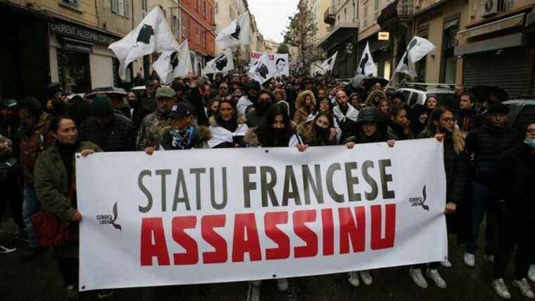 violence breaks out in Bastia, on the sidelines of a demonstration in support of Yvan Colonna