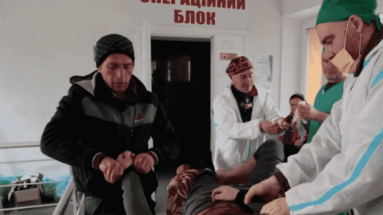 in Mariupol, the hospital continues to function under the bombs