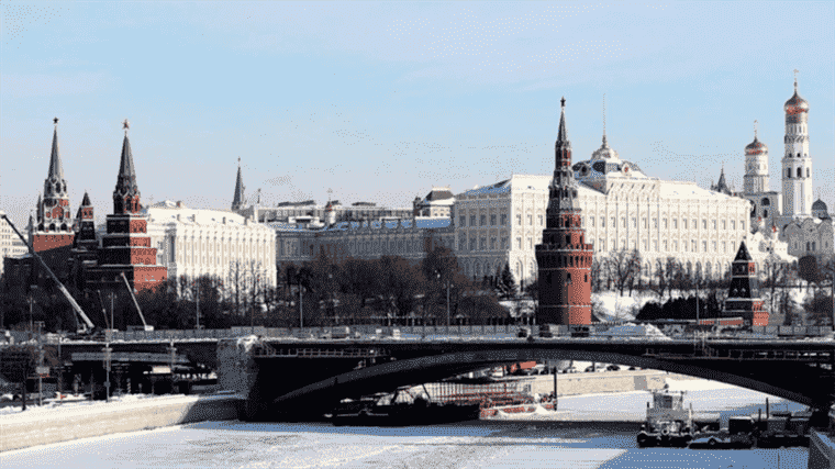 in Moscow, the war is also played out in the field of images