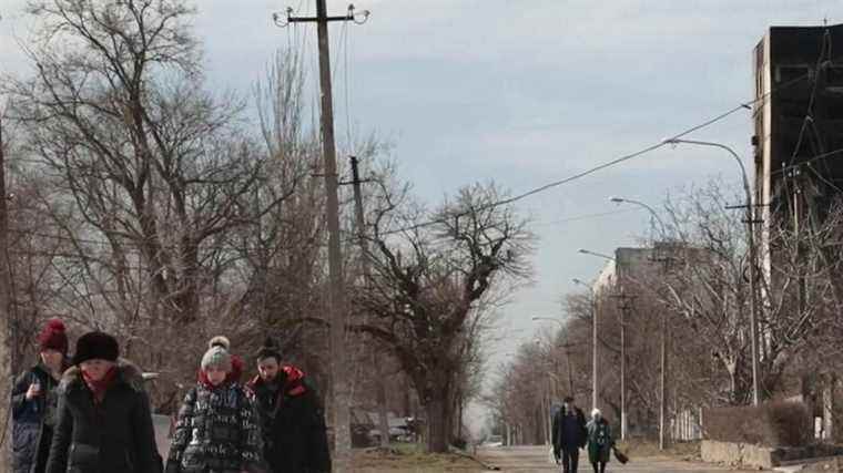 in the ruins of Mariupol, a martyr city