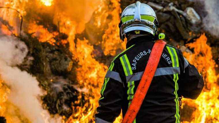 new fire in progress near the Madone d’Utelle