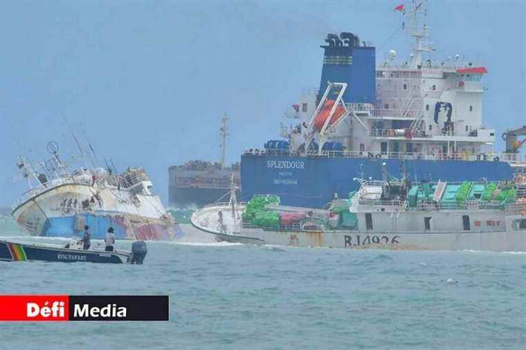 oil pumping operations, stranded boats, continues