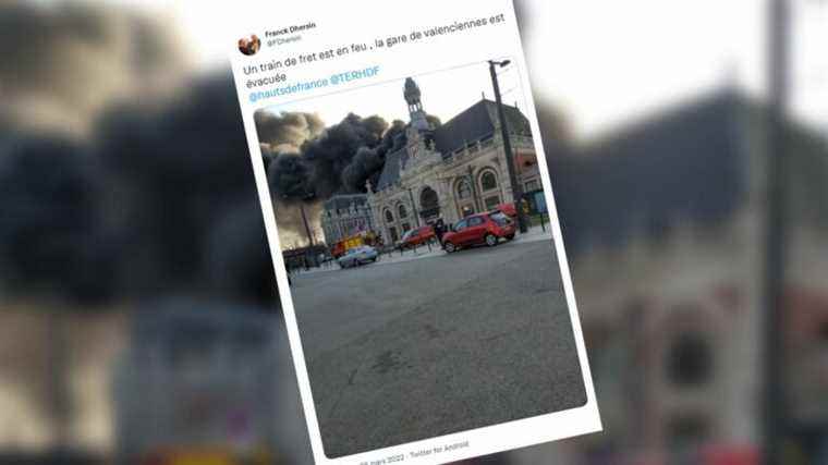 one dead at Valenciennes station after a fire on a freight wagon