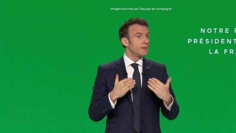 retirement, RSA, social aid… Emmanuel Macron unveils his program