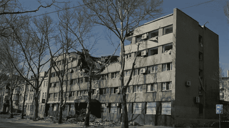 the Russians pushed back by the Ukrainian army at Mykolaiv