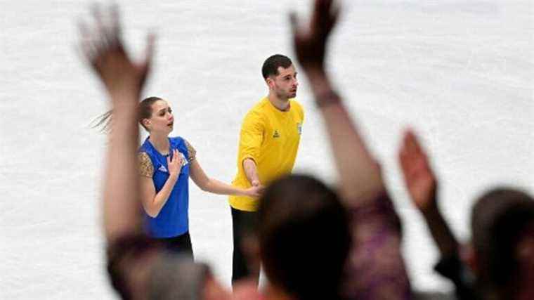 the Ukrainian couple applauded by the Montpellier public