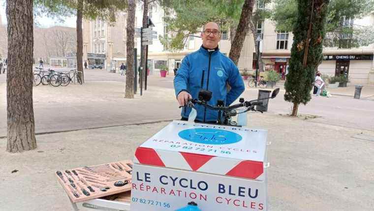 the itinerant bicycle repairman of Montpellier