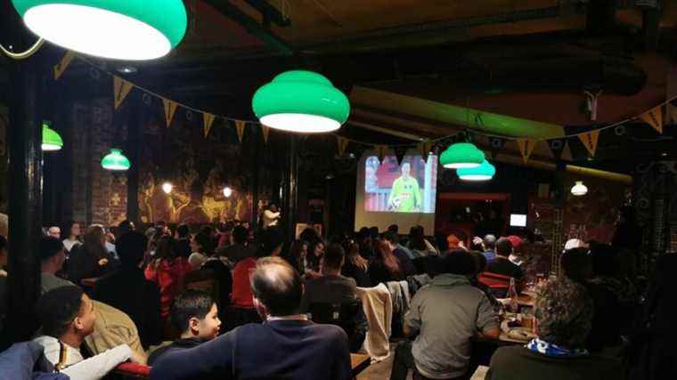 the proud supporters of FC Versailles, despite the elimination