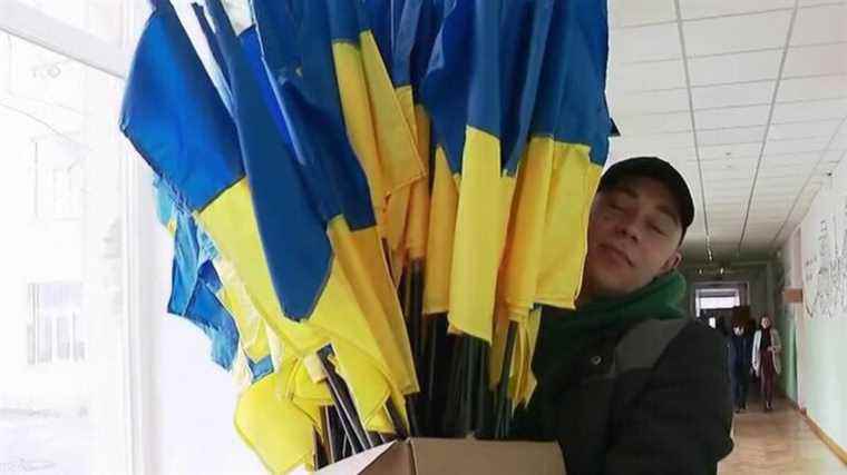 the resistance is organized in Odessa, a city on a war footing