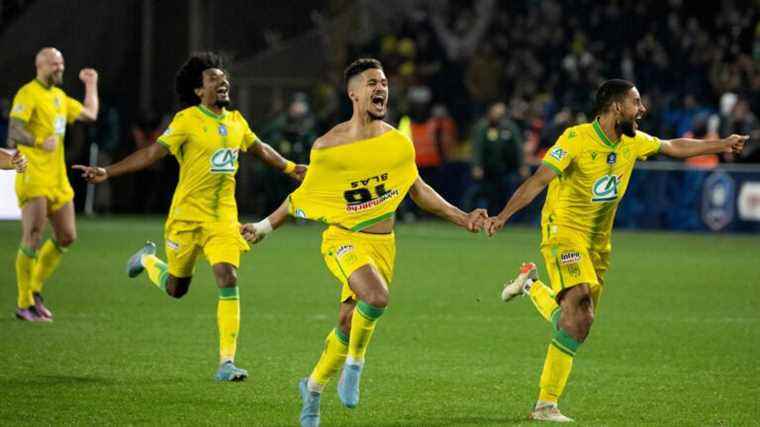 the summary of Nantes’ victory over Monaco in the semi-finals