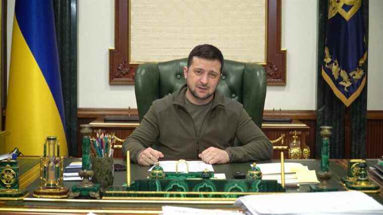 the well-rehearsed strategy of Volodymyr Zelensky before Western Parliaments