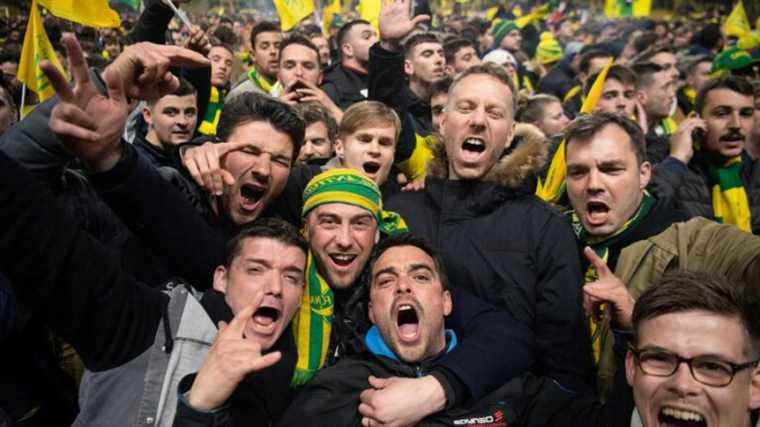 two giant screens and a fan zone of 20,000 people for the FC Nantes final