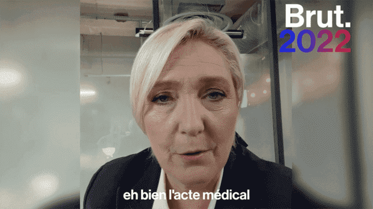 what Marine Le Pen says