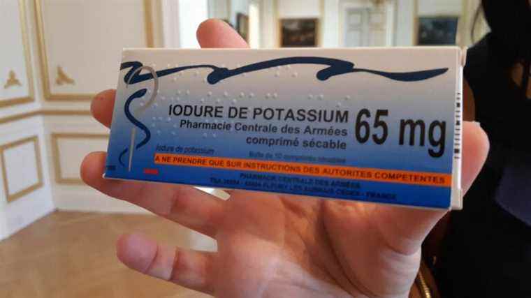 what are the iodine tablets that France is going to deliver to Ukraine for?