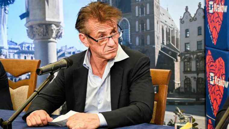 with his foundation, Sean Penn announces a plan to support Ukrainian refugees in Poland