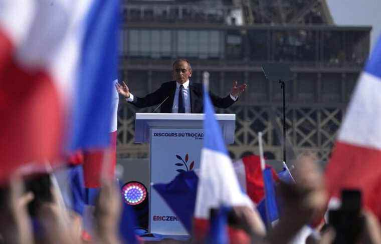 ​[​Présidentielle française] Éric Zemmour plays his all-out at the Trocadéro