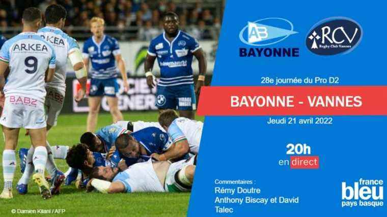 LIVE – Pro D2: follow Bayonne