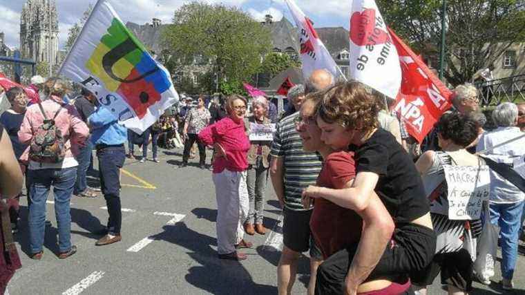 200 people in Quimper against the far right