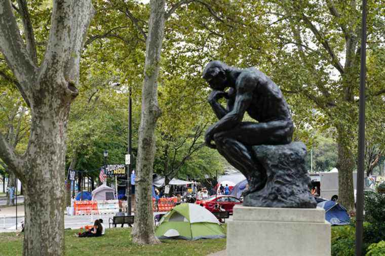 A Thinker by Rodin at auction at Christie’s