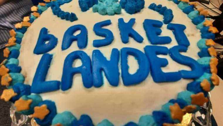 A gourmet tribute to Basket Landes by the Mons pastry chef Florence Cail, la Maison Florence