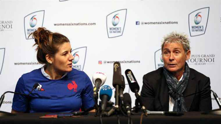 “A more successful match” for the XV of France, welcomes Annick Hayraud, manager of Les Bleues