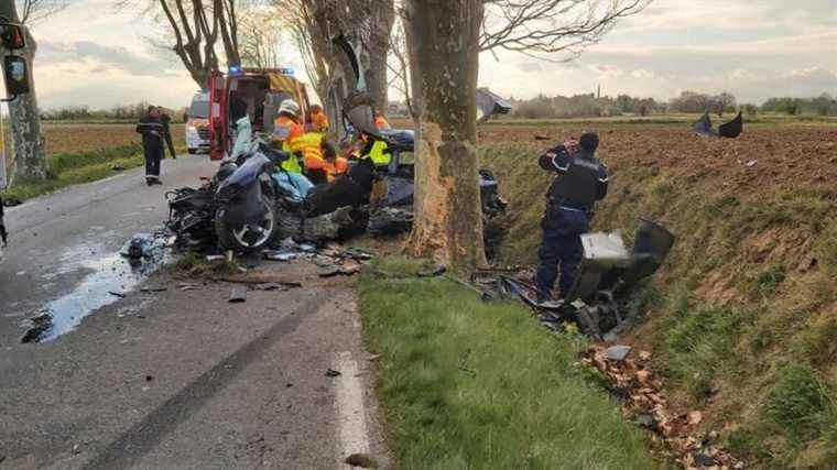 A motorist killed in an accident in Bourdic