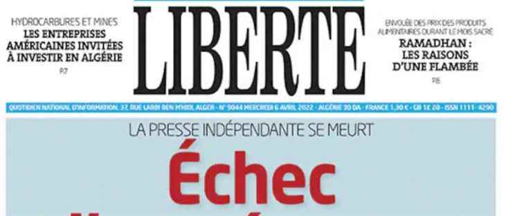 Algeria: French-language newspaper Liberté ceases publication