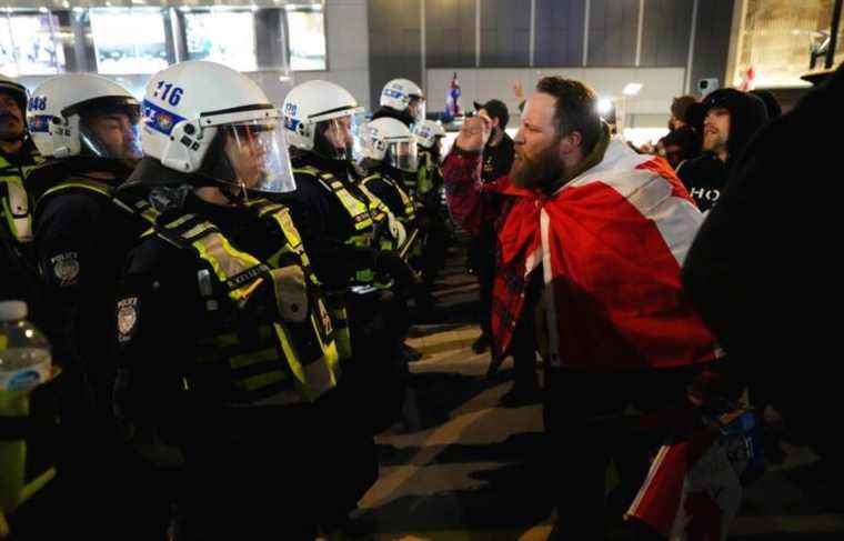 Already seven arrests linked to the demonstration against sanitary measures in Ottawa