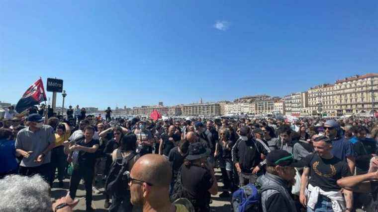 Anti-RN demonstration in Marseille