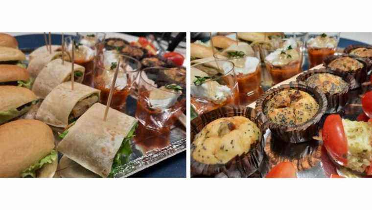 Aperitif alert!  Turnkey aperitif trays at the Toqués du Bocal in Mont-de-Marsan