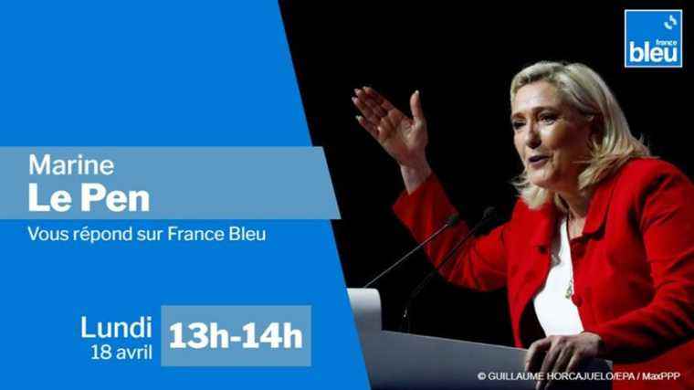 Ask your questions to Marine Le Pen on France Bleu Lorraine this Monday, April 18