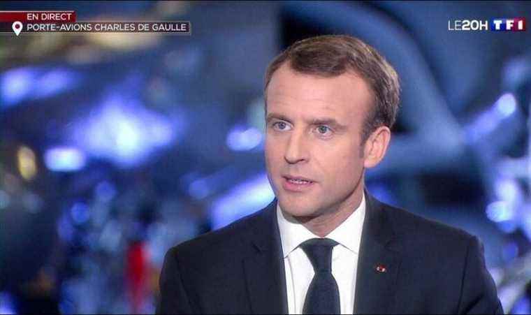 “Avoid peace”… Emmanuel Macron’s big dumpling on TF1 news last night!