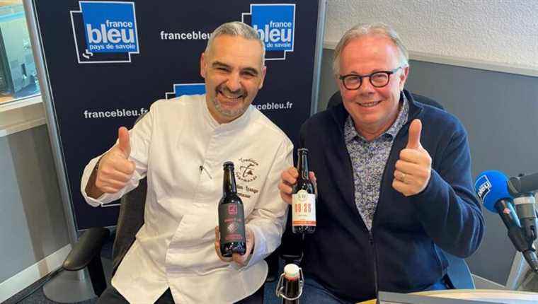 Beer in recipes and chocolate beer with Be Here in Ville La Grand: Vincent Bouvet