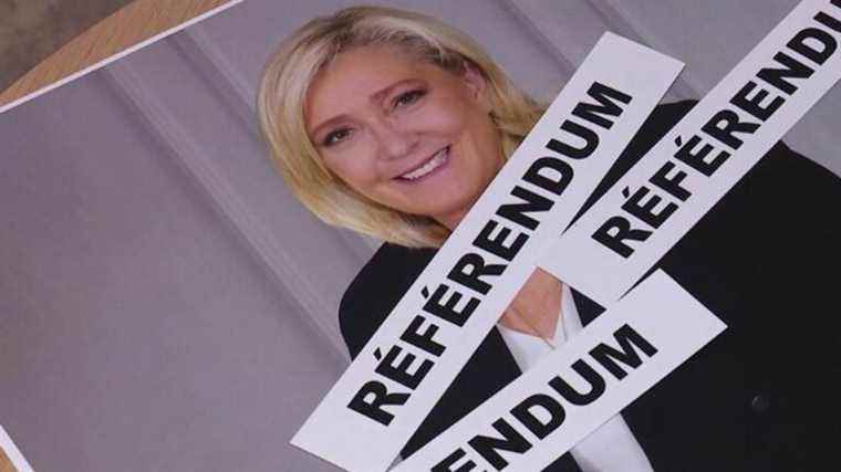 Can Marine Le Pen modify the Constitution by referendum?