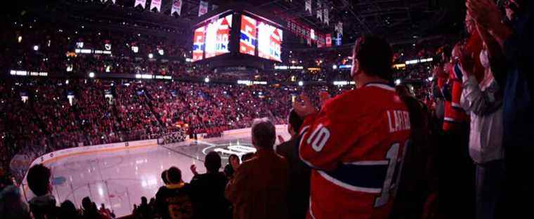 Canadian v.  Bruins: moving tribute for an idol