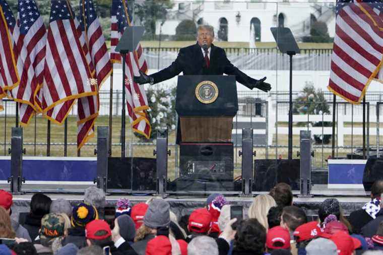 Capitol Assault |  Trump would have liked to mingle with the crowd