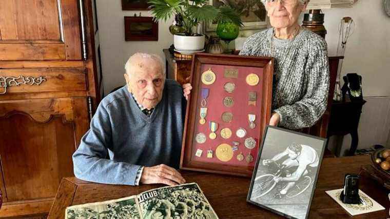 Charles Coste, oldest French Olympic champion, decorated with the Legion of Honor 74 years after his title