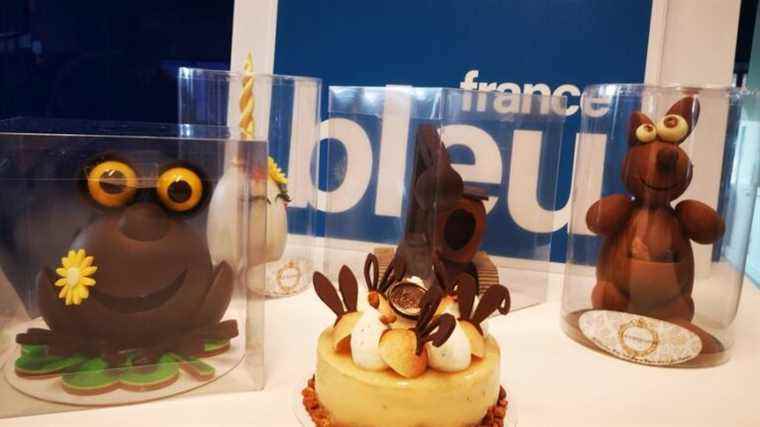 Chocolate and its treasures at the “Le Chardon Bleu” chocolate pastry shop in Saint Just Saint Rambert