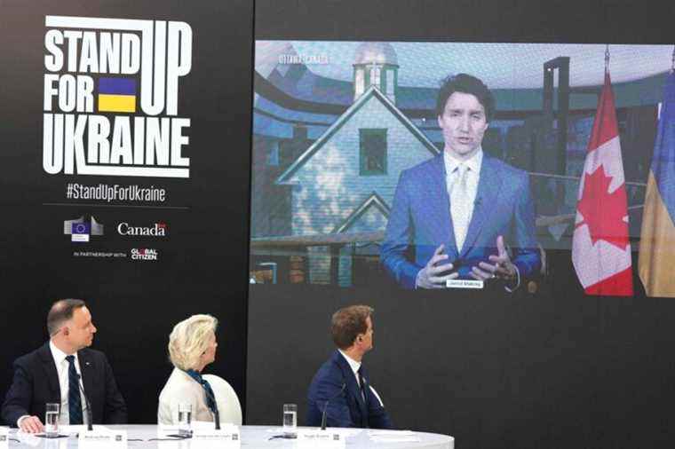 Collection co-organized by Justin Trudeau |  More than 10 billion euros collected for Ukraine