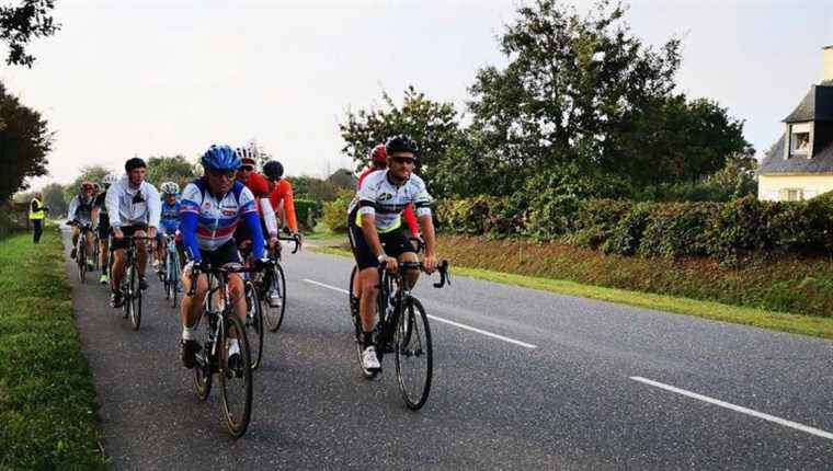 Cyclist Guy le Gall had beaten Bernard Hinault, they meet live